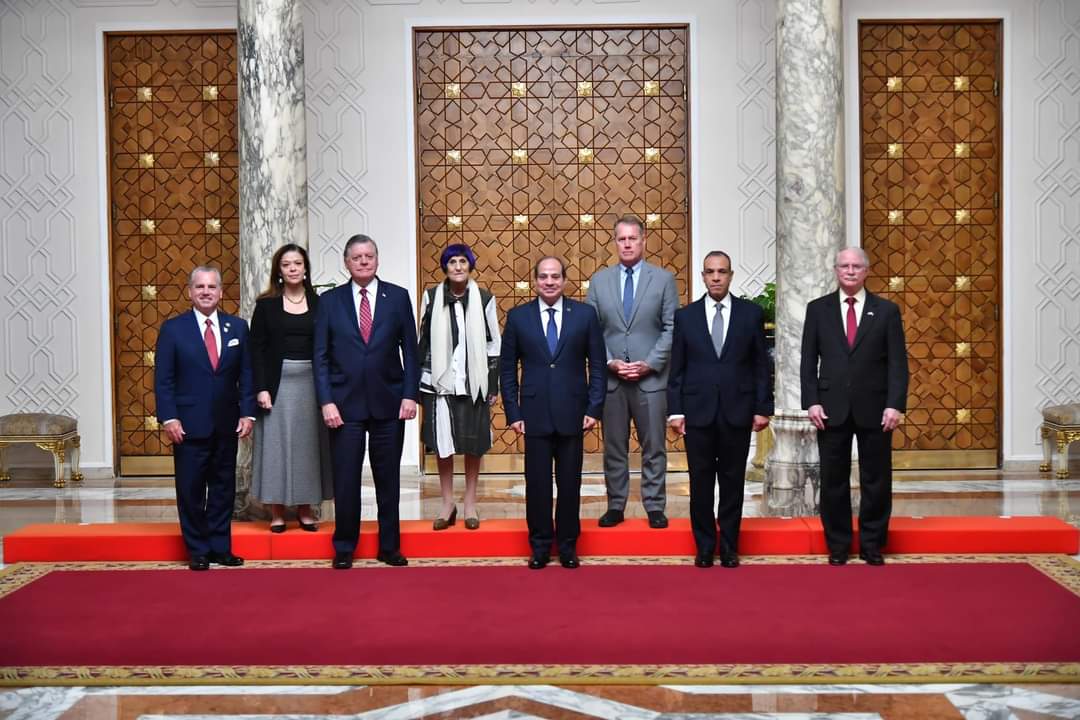 وفد النواب الأمريكي يُثمن دور مصر في إرساء السلام والاستقرار بالمنطقة