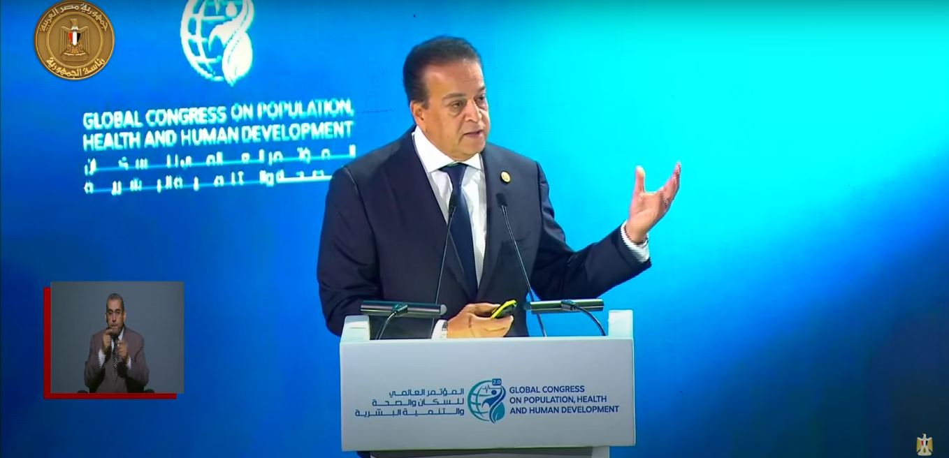 وزير الصحة: أنفقنا 10 تريليونات جنيهًا مشروعات تنموية خلال 10سنوات