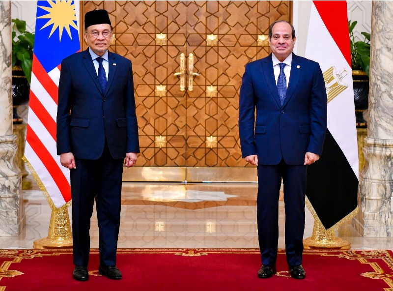 الرئيس السيسي: تفاهم كبير بين مصر وماليزيا بشأن تطوير التعاون