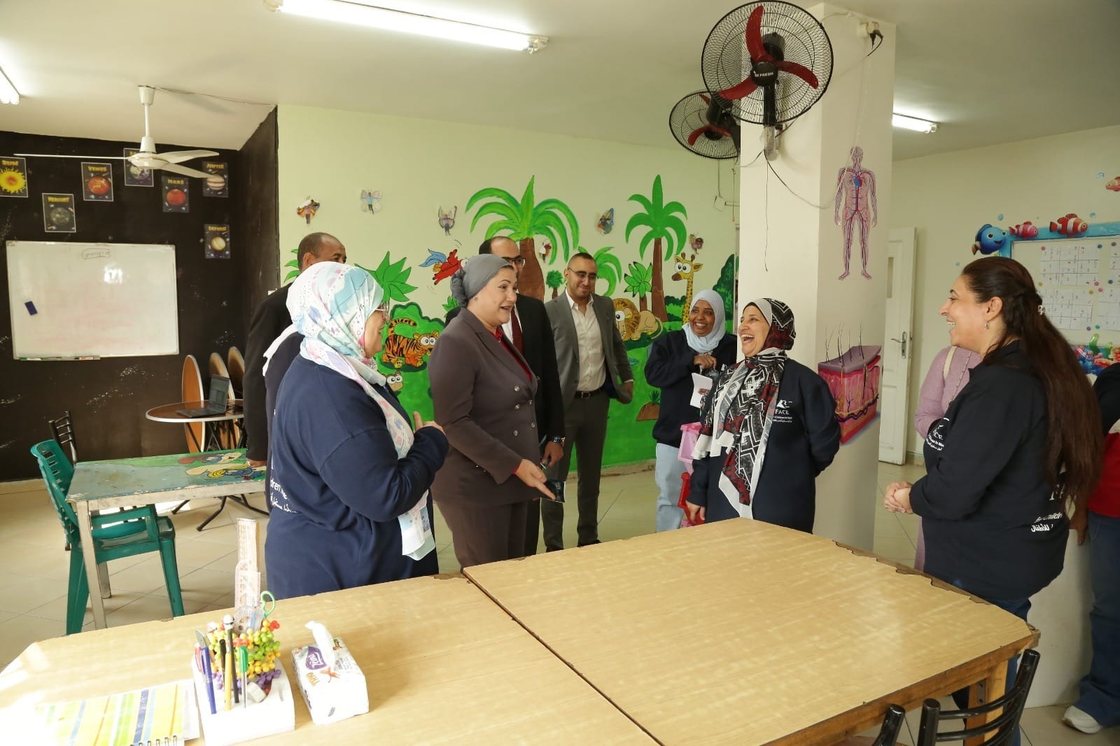 «القومي للطفولة والأمومة» يزور مركز السلام لحماية وتأهيل الأطفال بمدينة السلام