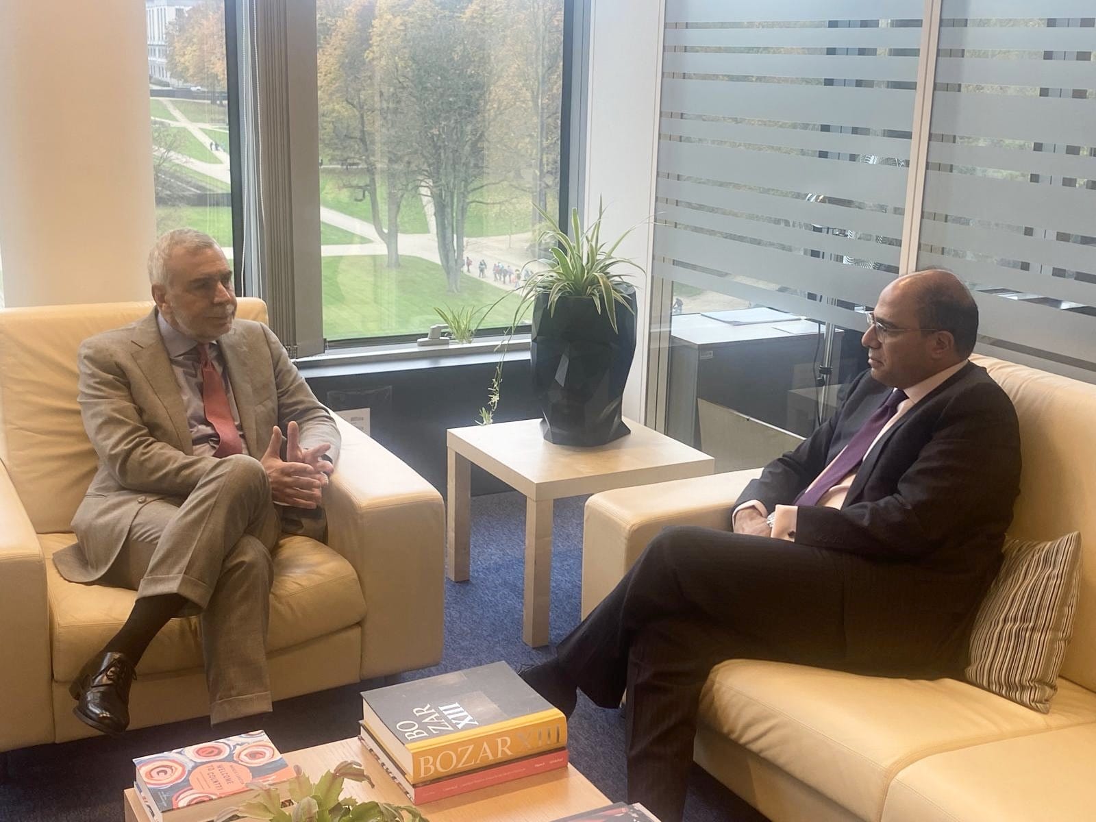 سفير مصر ببروكسل يبحث مع ستيفانو سانينو علاقة مصر مع الاتحاد الأوروبى سفير مصر ببروكسل يبحث مع ستيفانو سانينو علاقة مصر مع الاتحاد الأوروبى