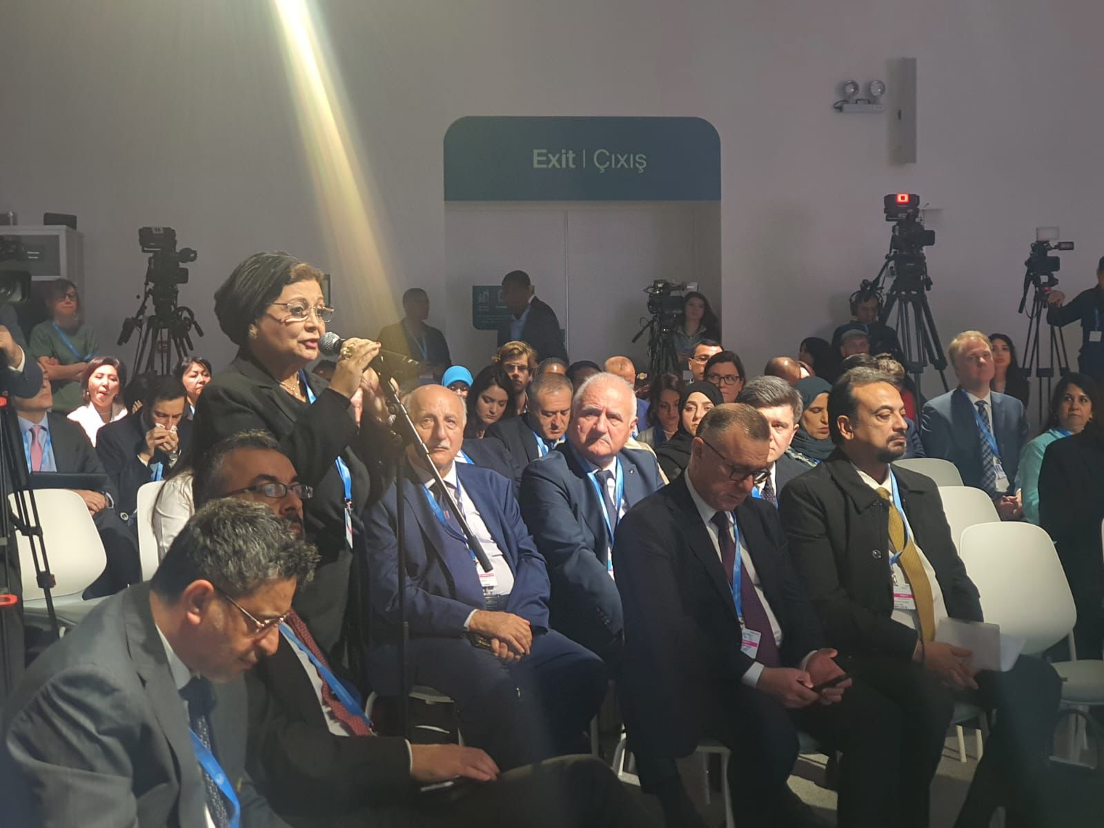 «COP29»..وزارة الصحة تشارك في جلسة عمل الاستثمار في التنمية البشرية «COP29»..وزارة الصحة تشارك في جلسة عمل الاستثمار في التنمية البشرية