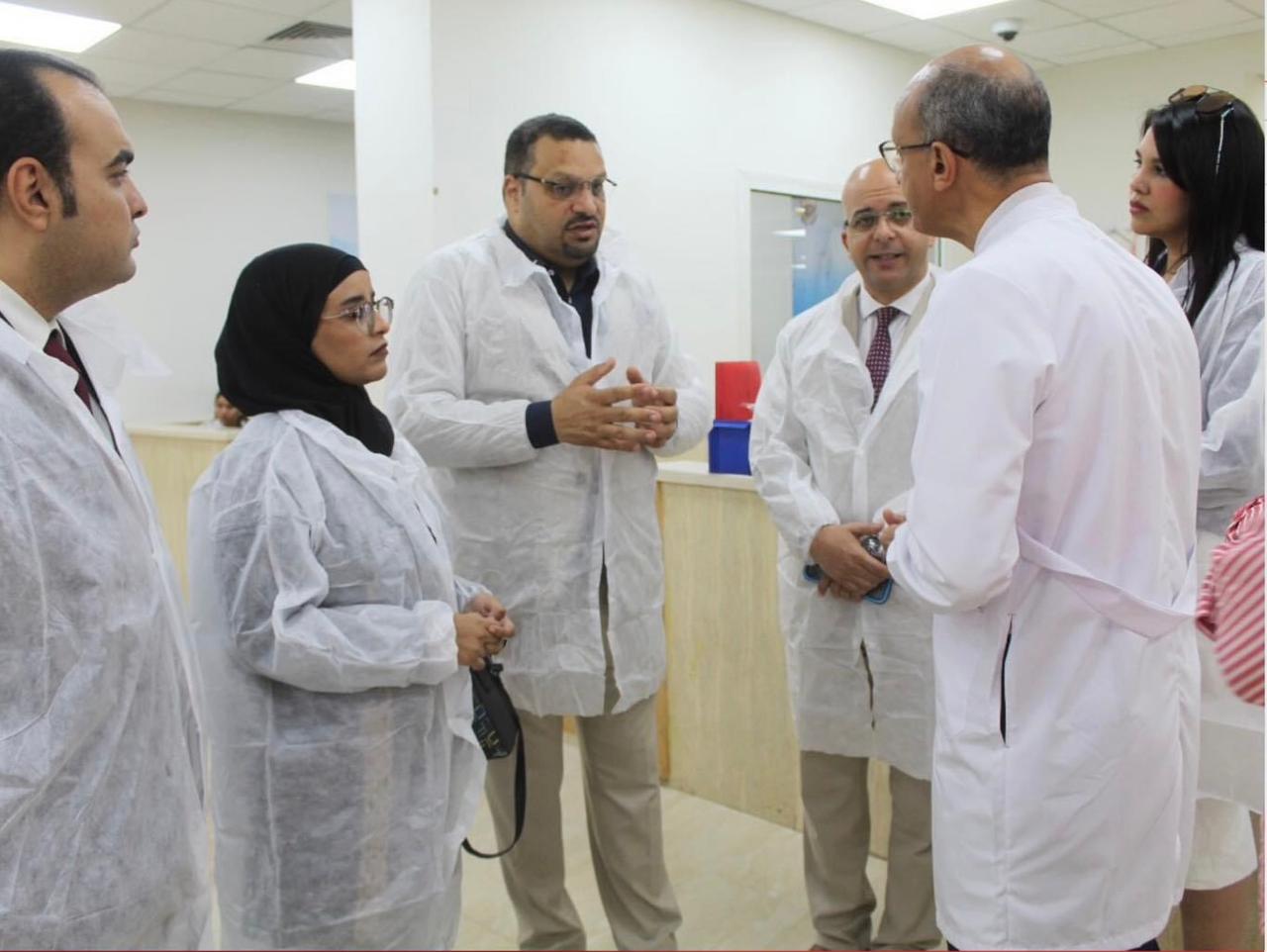 حزب العدل يزور مركز جريفولز إيجيبت للتبرع بالبلازما بكوبري القبة