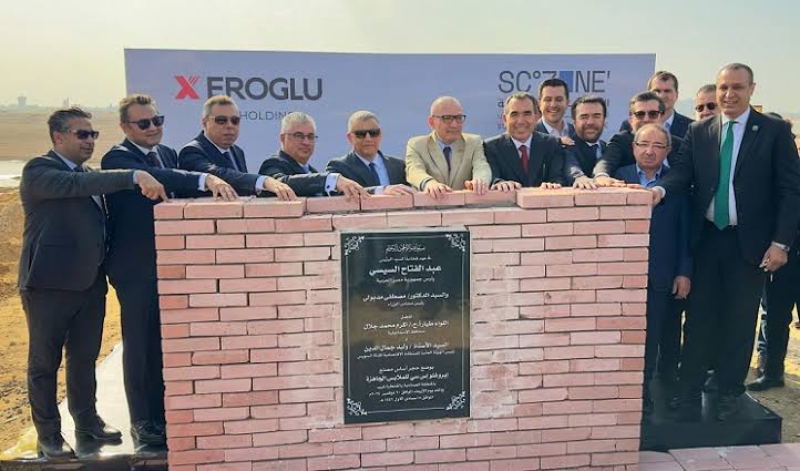 «اقتصادية السويس» تضع حجر الأساس لمشروع إروغلو إيجيبت