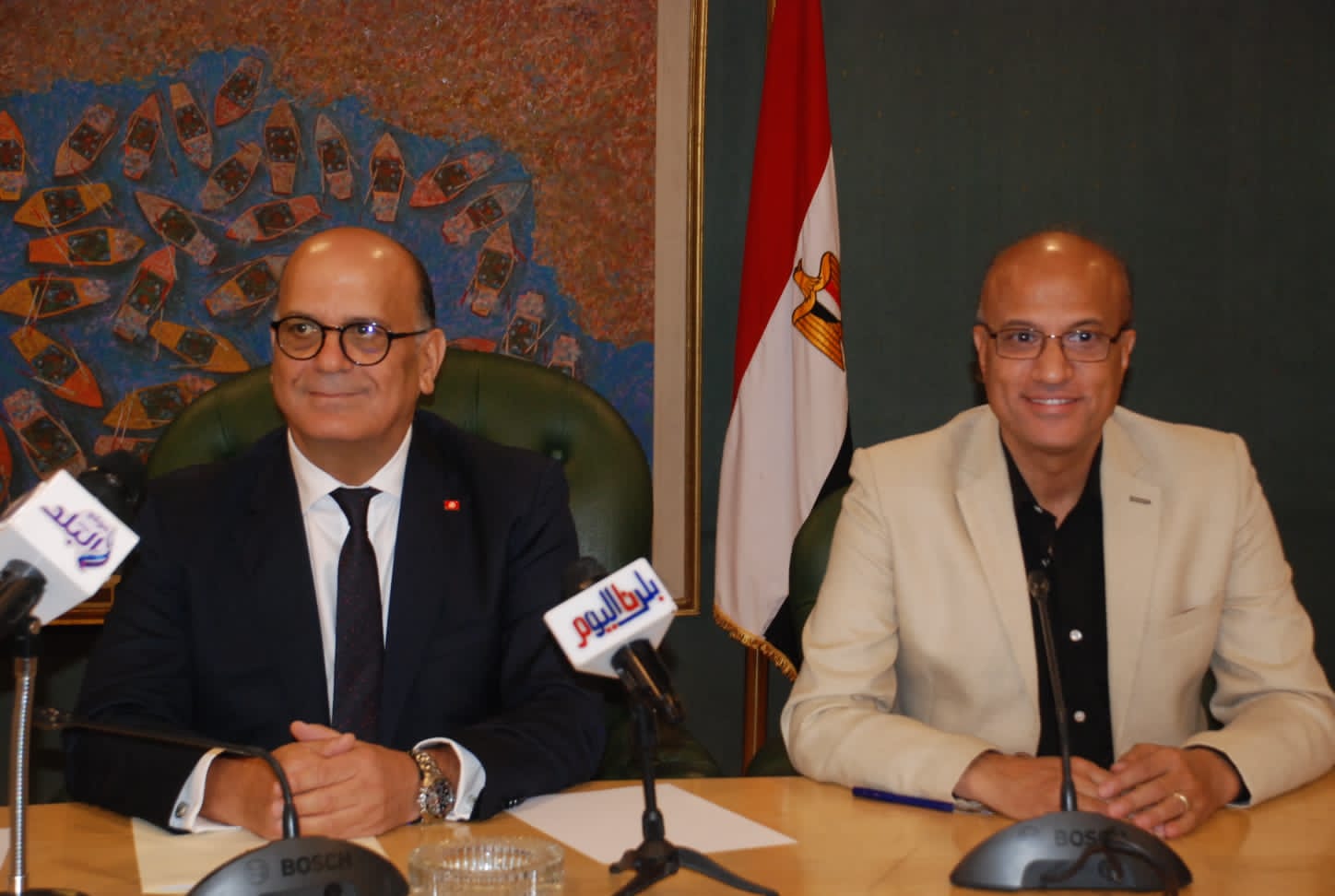 سفير تونس بالقاهرة:العلاقات التجارية المصرية التونسية لم تبلغ المستوى المطلوب