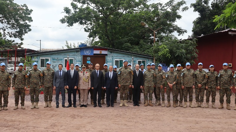 وزير الخارجية لـ كتيبة الشرطة المصرية بالكونغو الديمقراطية:أنتم خير سفراء لمصر وزير الخارجية لـ كتيبة الشرطة المصرية بالكونغو الديمقراطية:أنتم خير سفراء لمصر