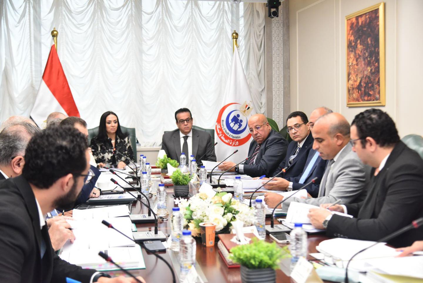 وزير الصحة يترأس اجتماع مجلس إدارة صندوق التعويض عن مخاطر المهن الطبية