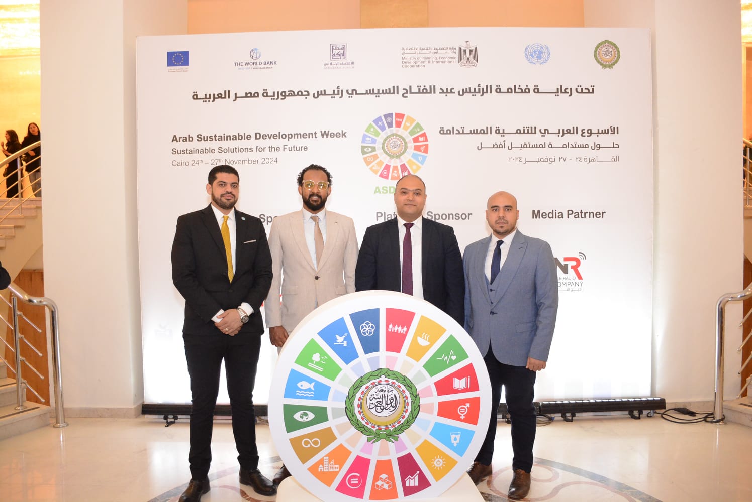 حماة الوطن يشارك في فعاليات القمة الشبابية العربية