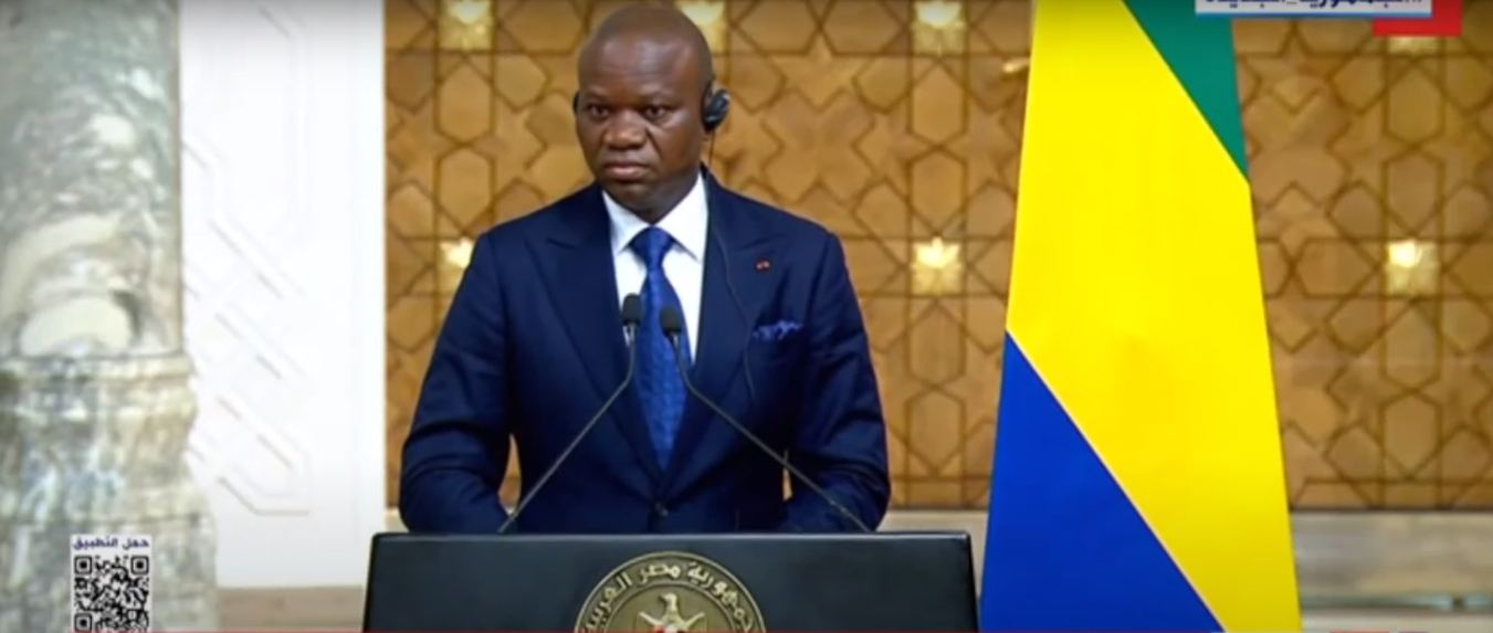 رئيس الجابون يشيد بالعلاقات التاريخية مع مصر