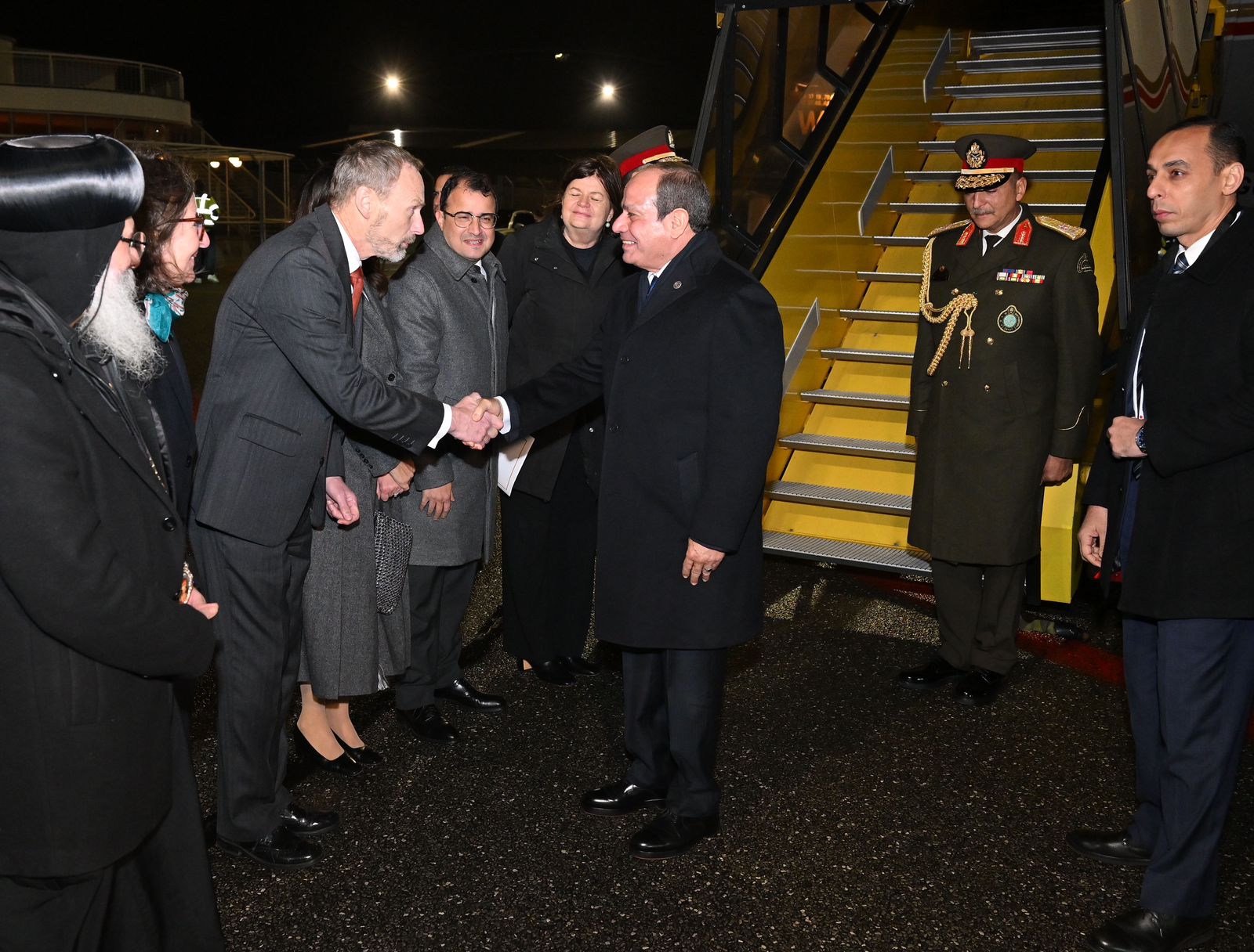 الرئيس السيسي يصل إلى العاصمة الدنماركية «كوبنهاجن»