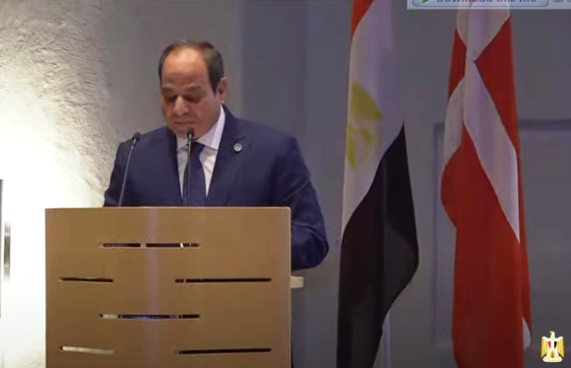 الرئيس السيسي: لن ندخر جهدا فى دعم الشركات الدنماركية بمصر