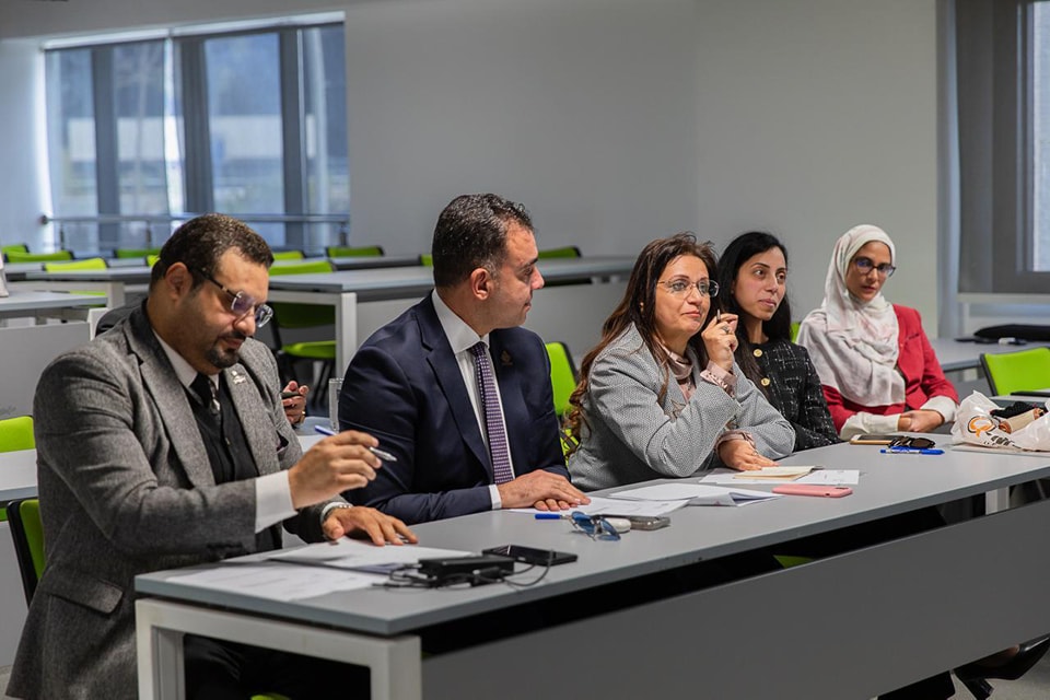 التنسيقية تشارك في تقييم مشاريع تخرج طلاب الجامعات الكندية فى مصر التنسيقية تشارك في تقييم مشاريع تخرج طلاب الجامعات الكندية فى مصر