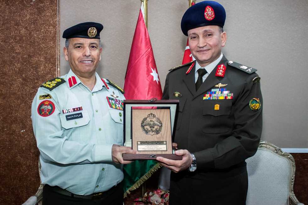 جهاز الرياضة للقوات المسلحة يستقبل وفد عسكرى أردنى