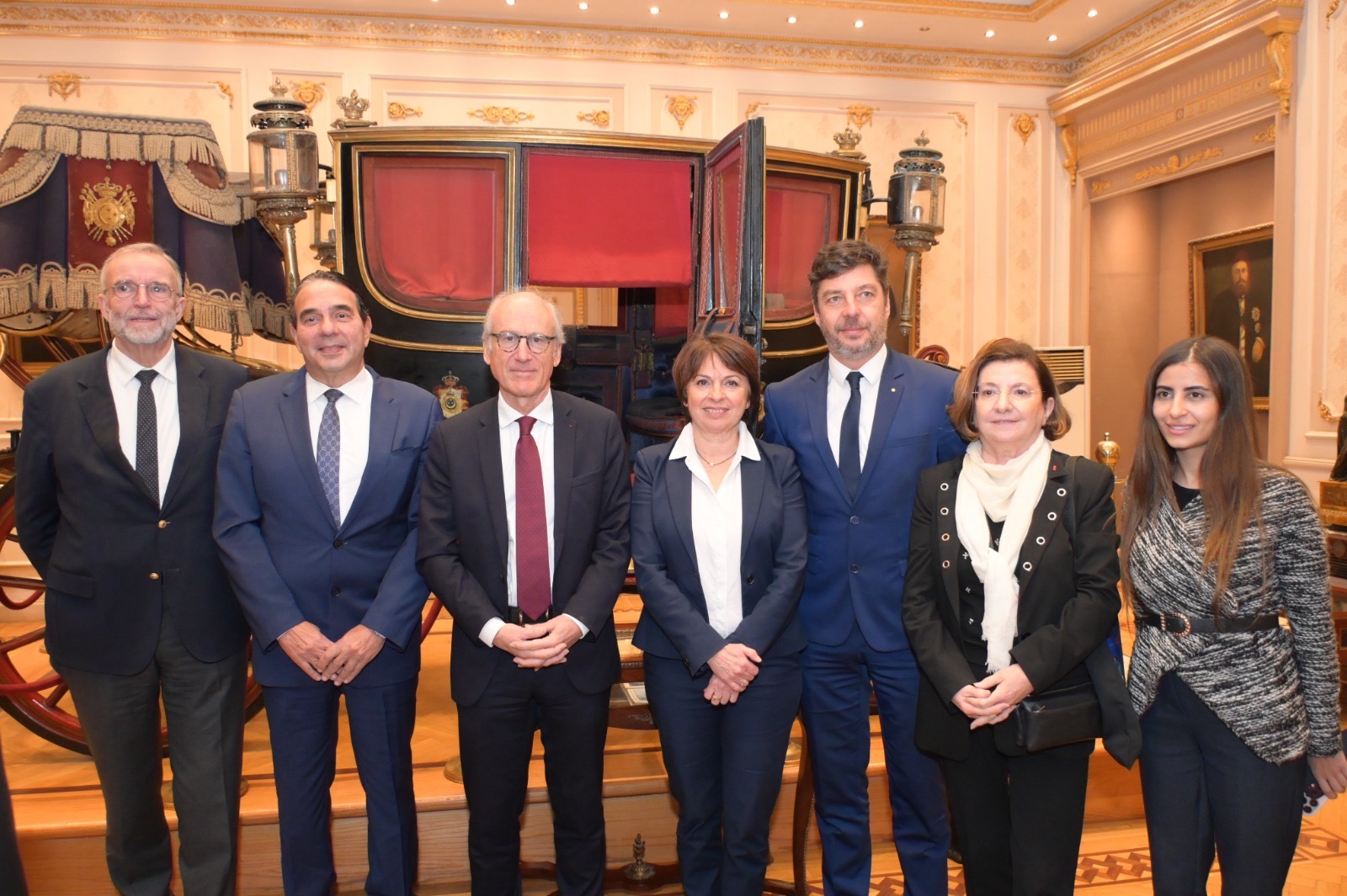 حقوق النواب تستقبل وفد برلماني من مجلس الشيوخ الفرنسي