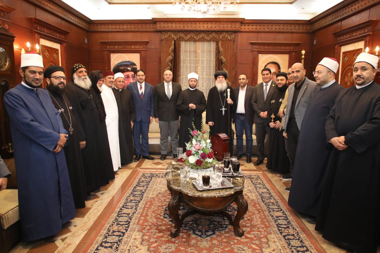 وزير الأوقاف يزور مطرانية بني سويف وزير الأوقاف يزور مطرانية بني سويف