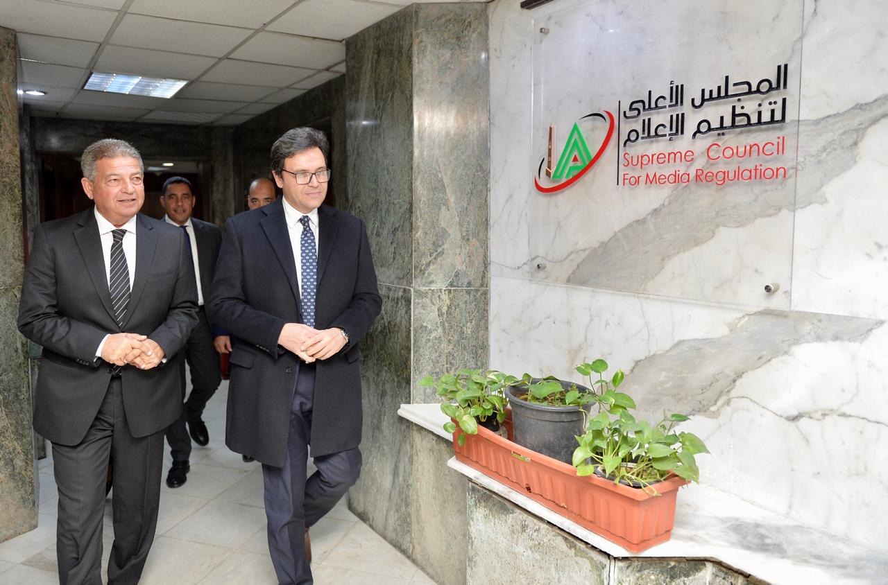 الأعلى للإعلام يبحث سبل التعاون في تعزيز الوعي الثقافي والفكري