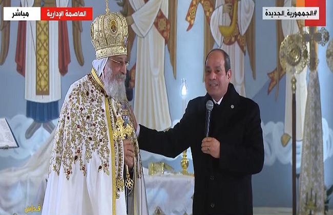 الرئيس السيسي: الوعي لدى المصريين ضخم ويجعل لديهم استعدادا لمواجهة أي شيء الرئيس السيسي: الوعي لدى المصريين ضخم ويجعل لديهم استعدادا لمواجهة أي شيء