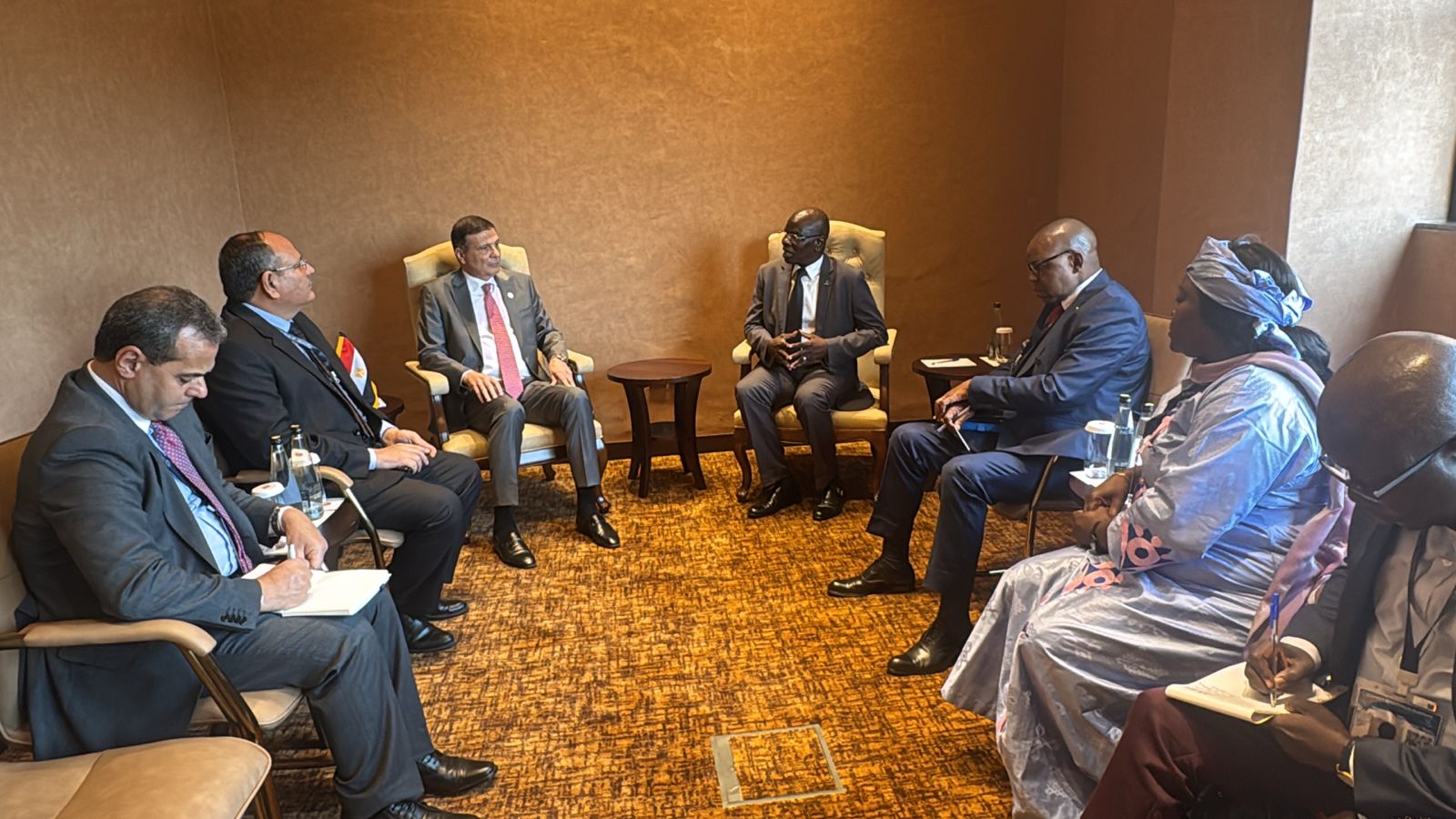 وزير الزراعة يلتقى نظرائه من مدغشقر وجنوب السودان وأفريقيا الوسطى وزير الزراعة يلتقى نظرائه من مدغشقر وجنوب السودان وأفريقيا الوسطى