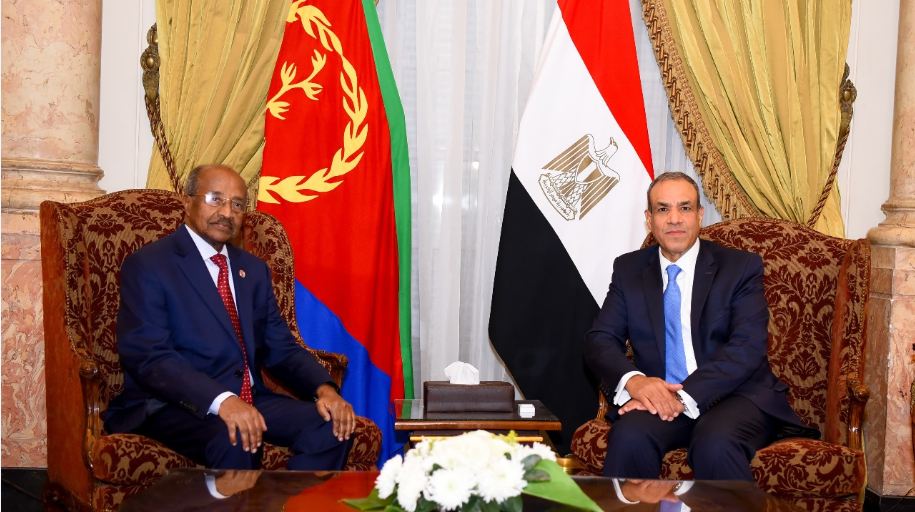 وزير الخارجية والهجرة يبحث تعزيز التعاون مع وزير خارجية إريتريا