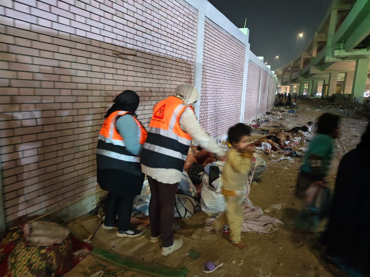 التضامن الاجتماعي: إنقاذ سيدة بلا مأوي وطفليها حديثي الولادة بالجيزة