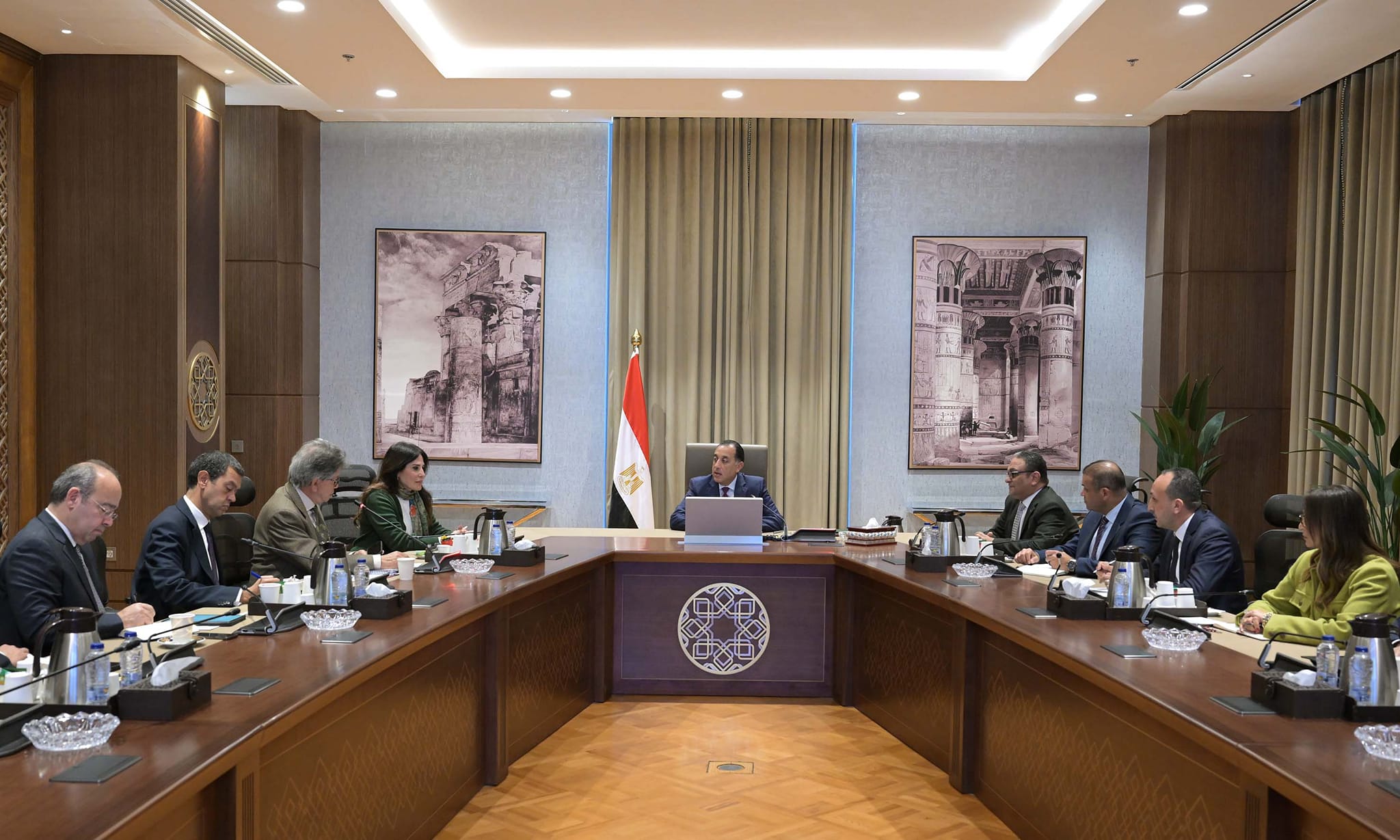 مدبولي يستعرض تجهيزات احتفالي افتتاح المتحف المصري الكبير وموقع التجلي الأعظم