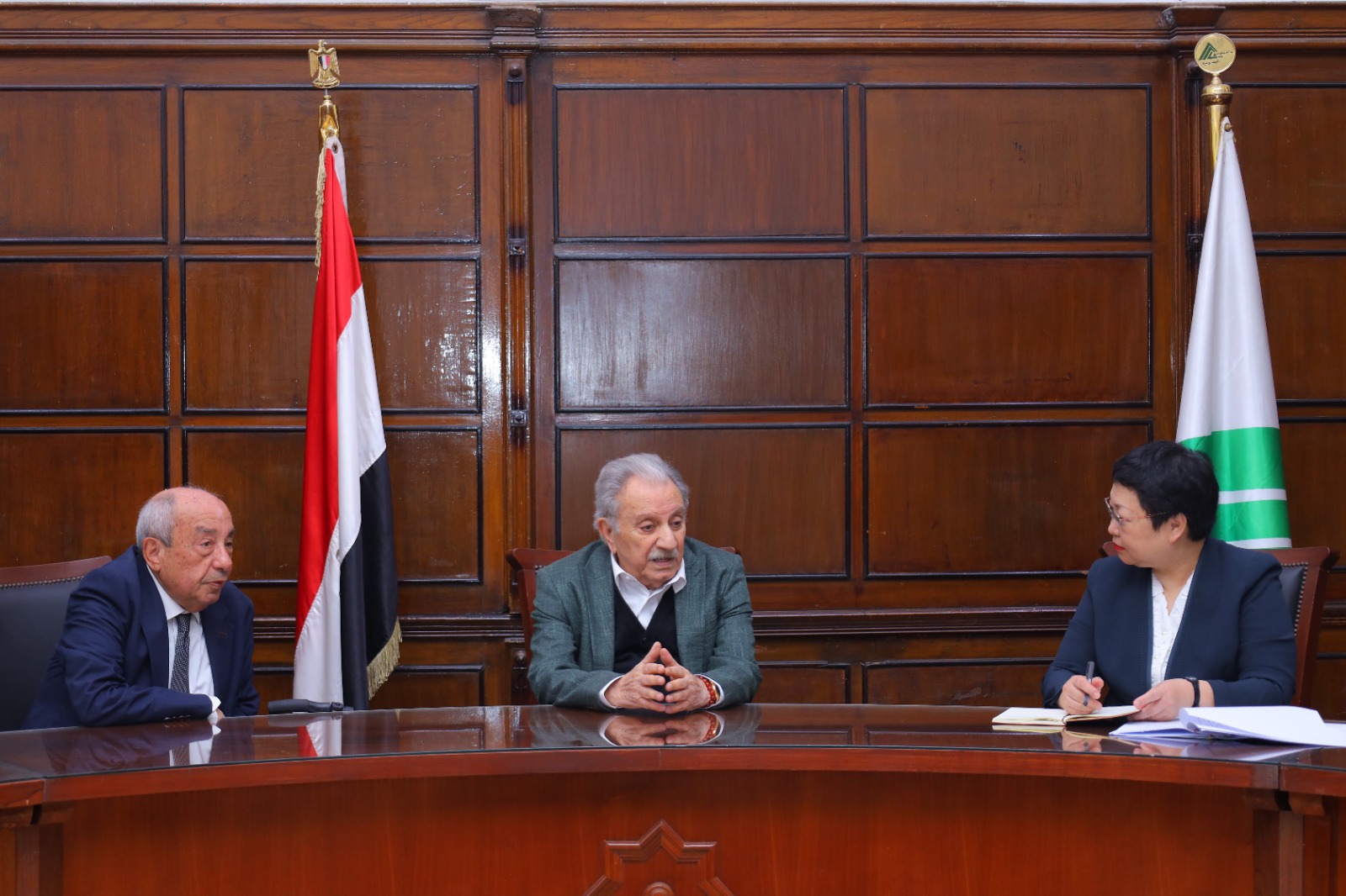 لفتح آفاق واسعة.. نقيب المهندسين يستقبل وفد الجمعية الصينية للعلوم والتكنولوجيا