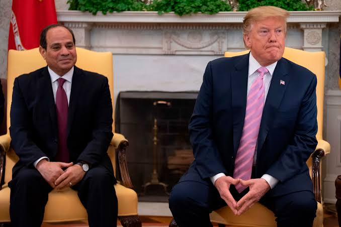 الرئيس السيسي يتلقي اتصالا هاتفيا من ترامب