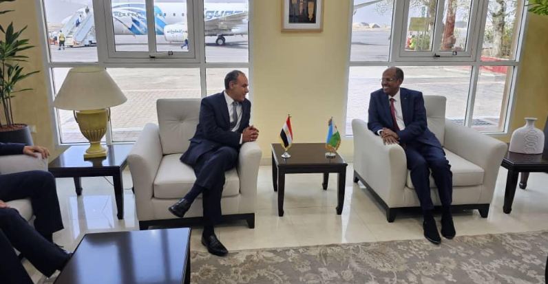 وزير الخارجية والهجرة يعقد مشاورات سياسية مع وزير خارجية جيبوتي