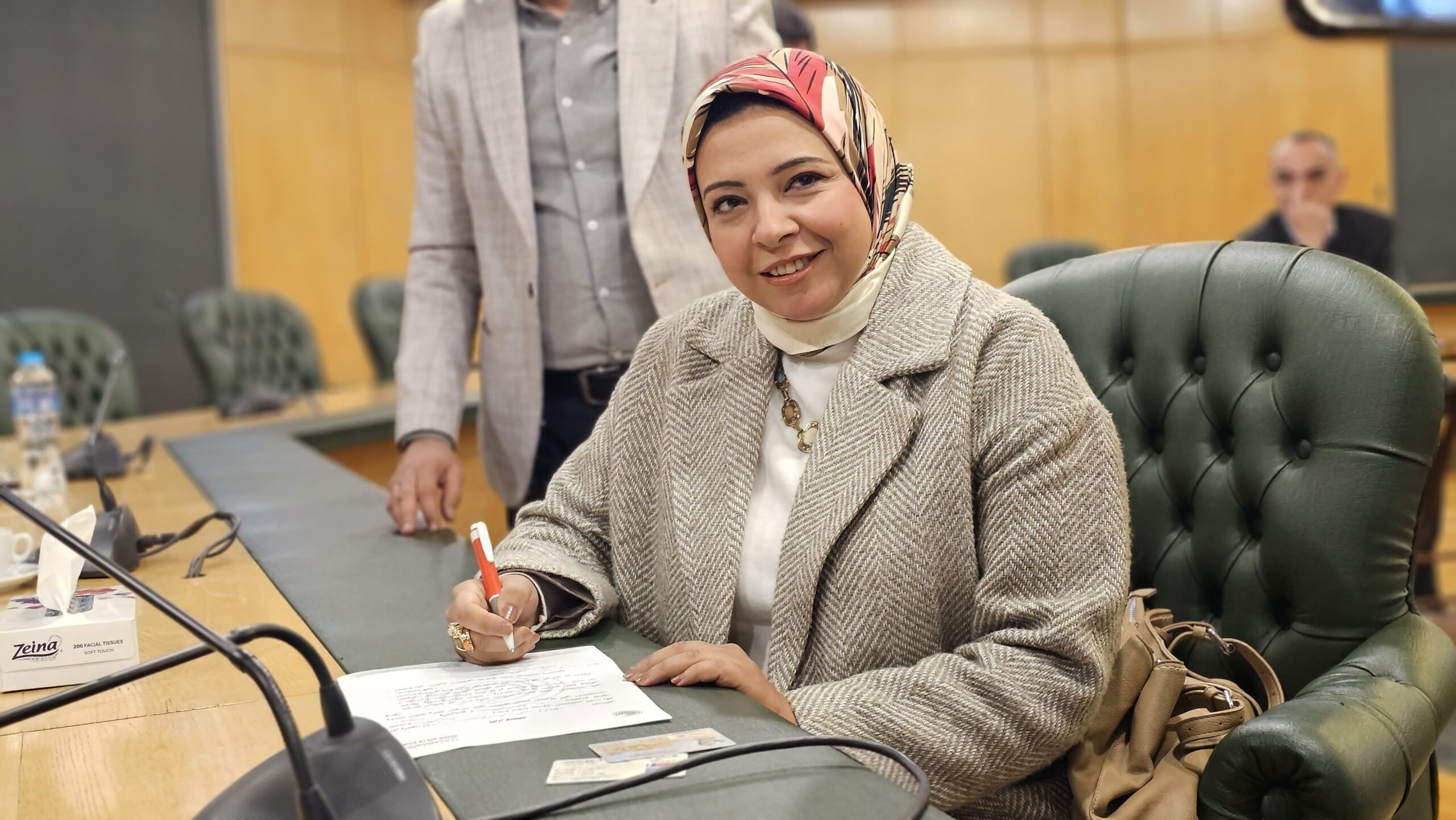 شيرين العقاد تقدم أوراق ترشحها لعضوية مجلس نقابة الصحفيين