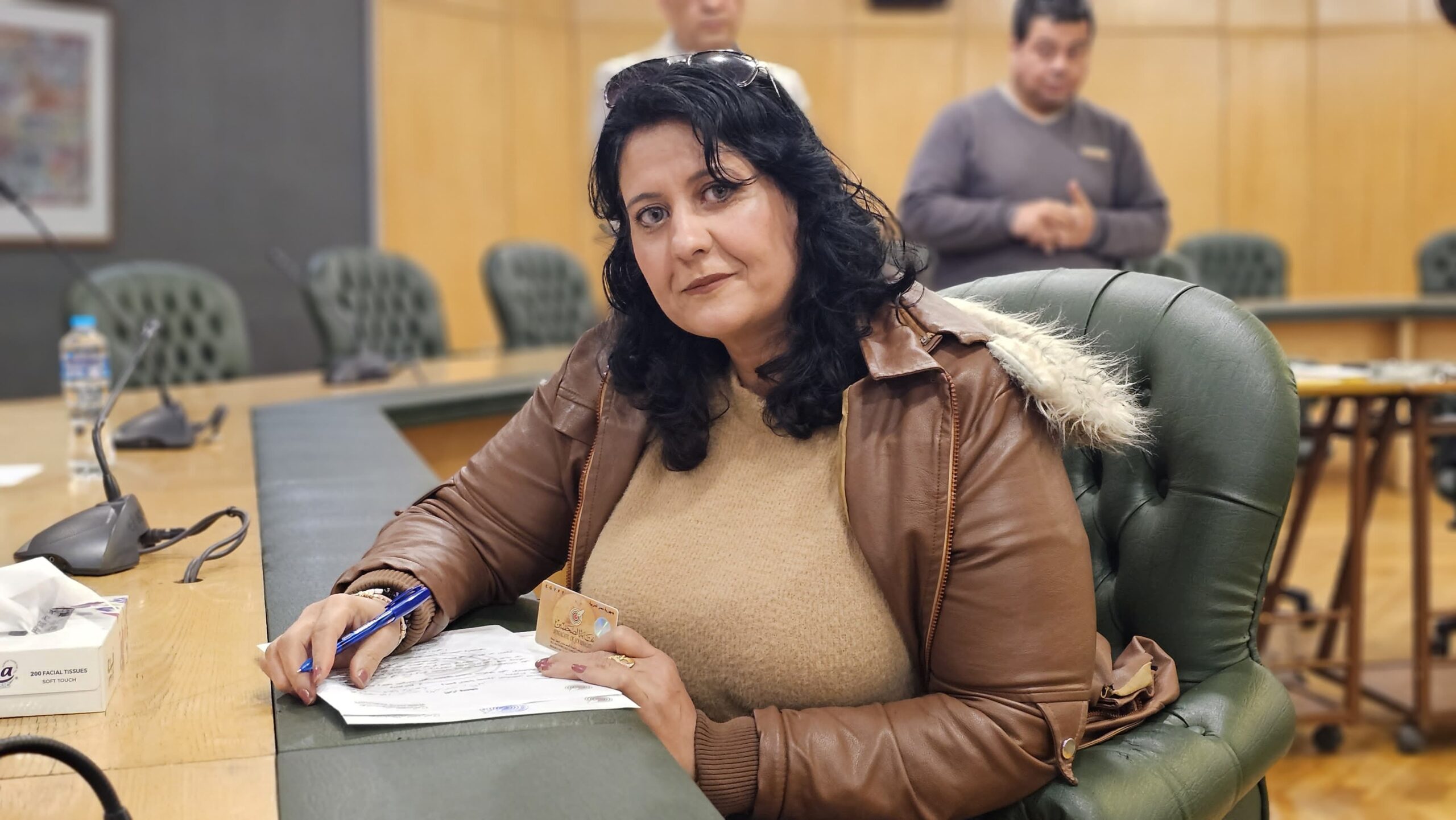 نرمين سليمان تتقدم بأوراق ترشحها لعضوية مجلس نقابة الصحفيين تحت السن