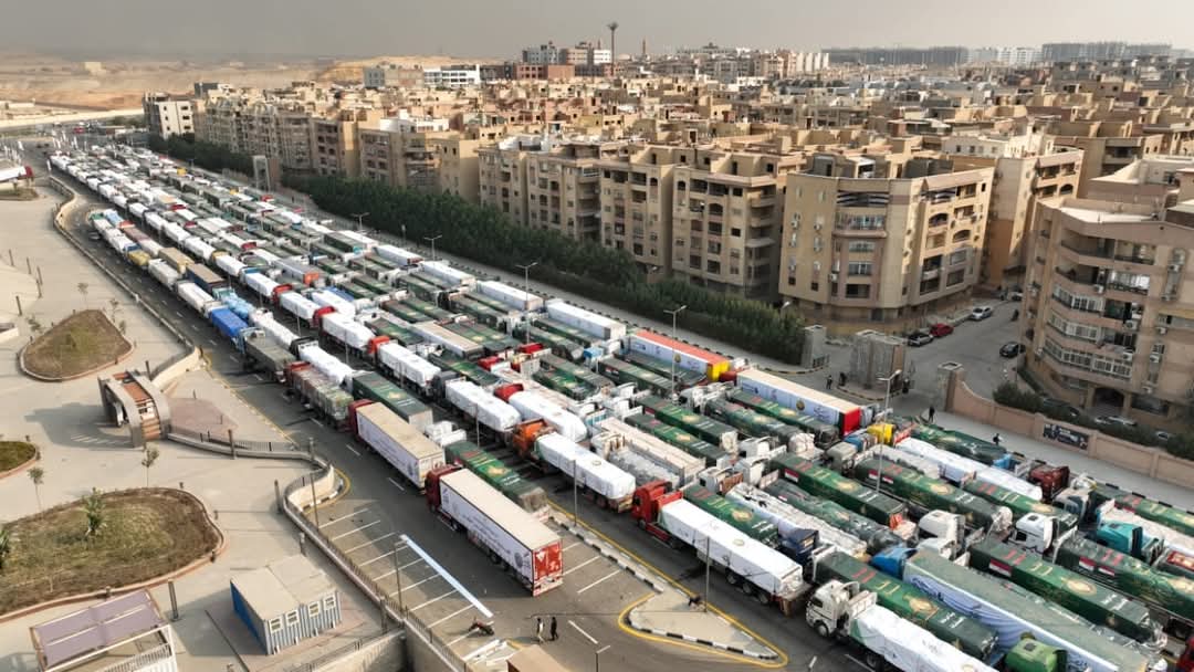 صندوق تحيا مصر يطلق قافلة مساعدات إنسانية شاملة لقطاع غزة من العاصمة الإدارية الجديدة صندوق تحيا مصر يطلق قافلة مساعدات إنسانية شاملة لقطاع غزة من العاصمة الإدارية الجديدة