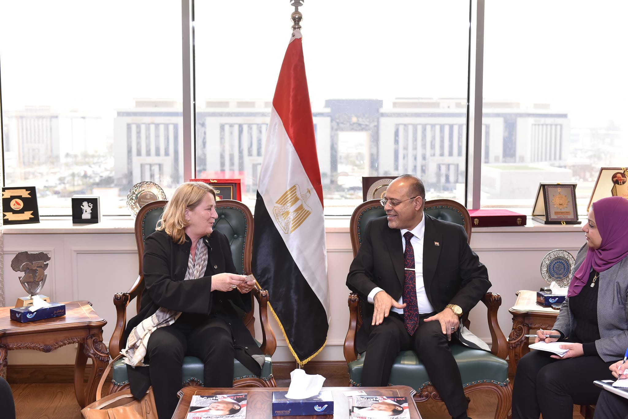 “وزير العمل” يبحث مع الغرفة الألمانية تعزيز التعاون في تأهيل العمالة المصرية وتطوير برامج التدريب المهني