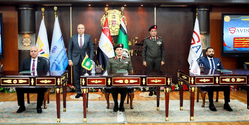 الكلية العسكرية التكنولوجية توقع عقد اتفاق مع الشركة القابضة للأكاديمية المصرية لعلوم الطيران الكلية العسكرية التكنولوجية توقع عقد اتفاق مع الشركة القابضة للأكاديمية المصرية لعلوم الطيران