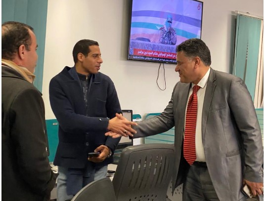 إبراهيم الدراوي يزور مؤسسة “أخبار اليوم” لطرح برنامجه