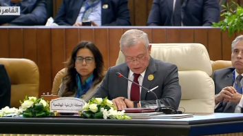الملك عبدالله الثاني: نرفض التهجير وندعم وضع خطة واضحة لإعمار غزة