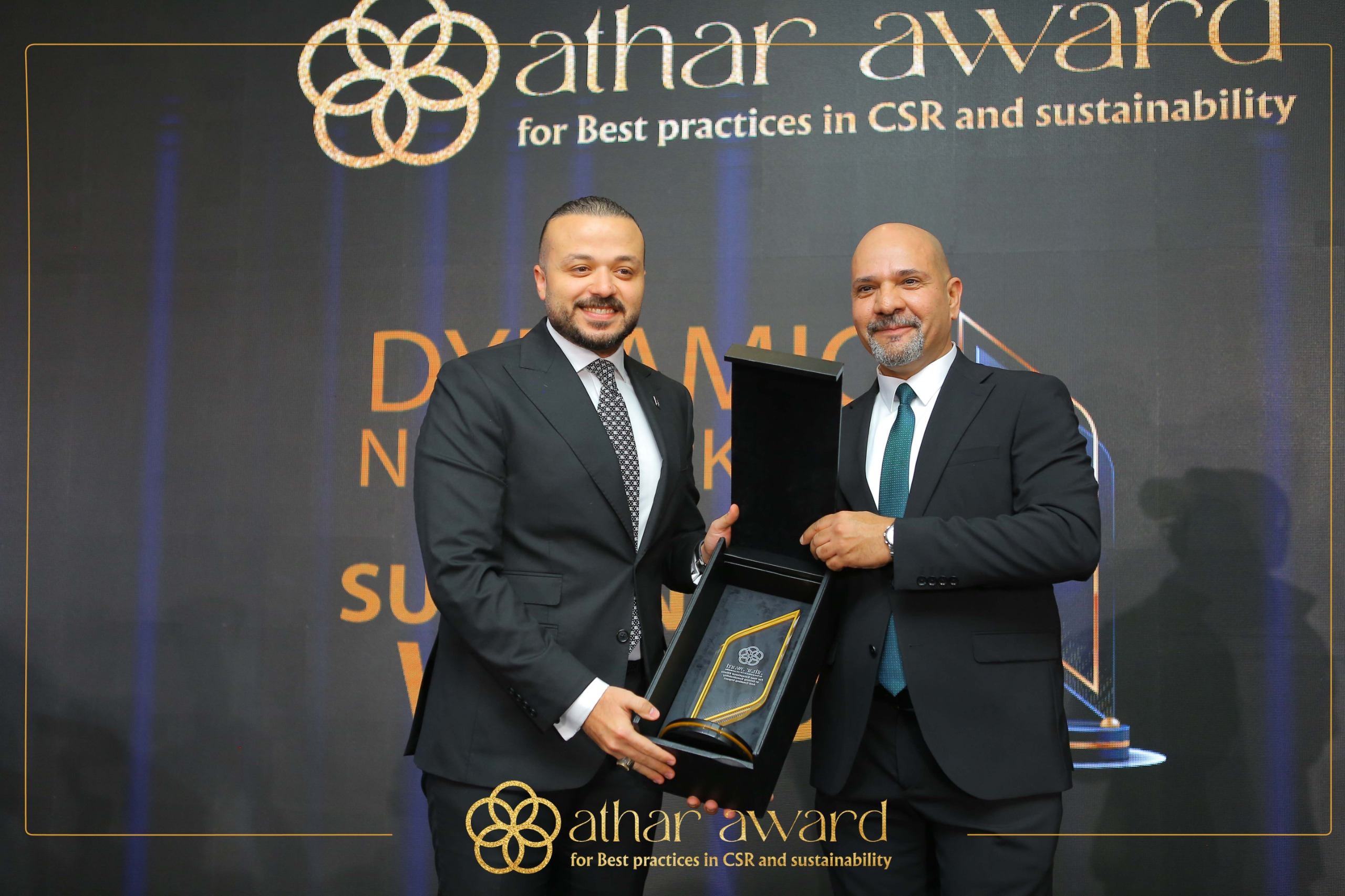 “الجارحي” تحصد جائزة “أثر” للمسؤولية المجتمعية