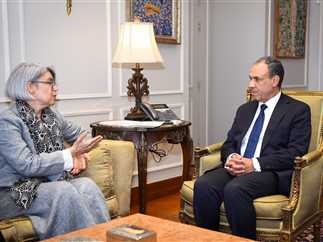 وزير الخارجية يتلقى اتصالا هاتفيا من مبعوثة الاتحاد الأوروبى للقرن الأفريقى