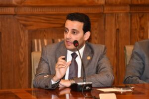 النائب أحمد سمير زكريا، عضو مجلس الشيوخ