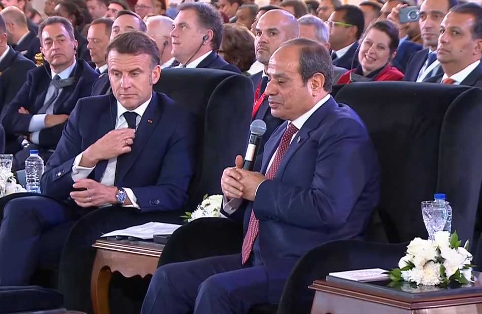 الرئيس السيسي:مصر فرصة واعدة لرجال الأعمال الفرنسيين الرئيس السيسي:مصر فرصة واعدة لرجال الأعمال الفرنسيين