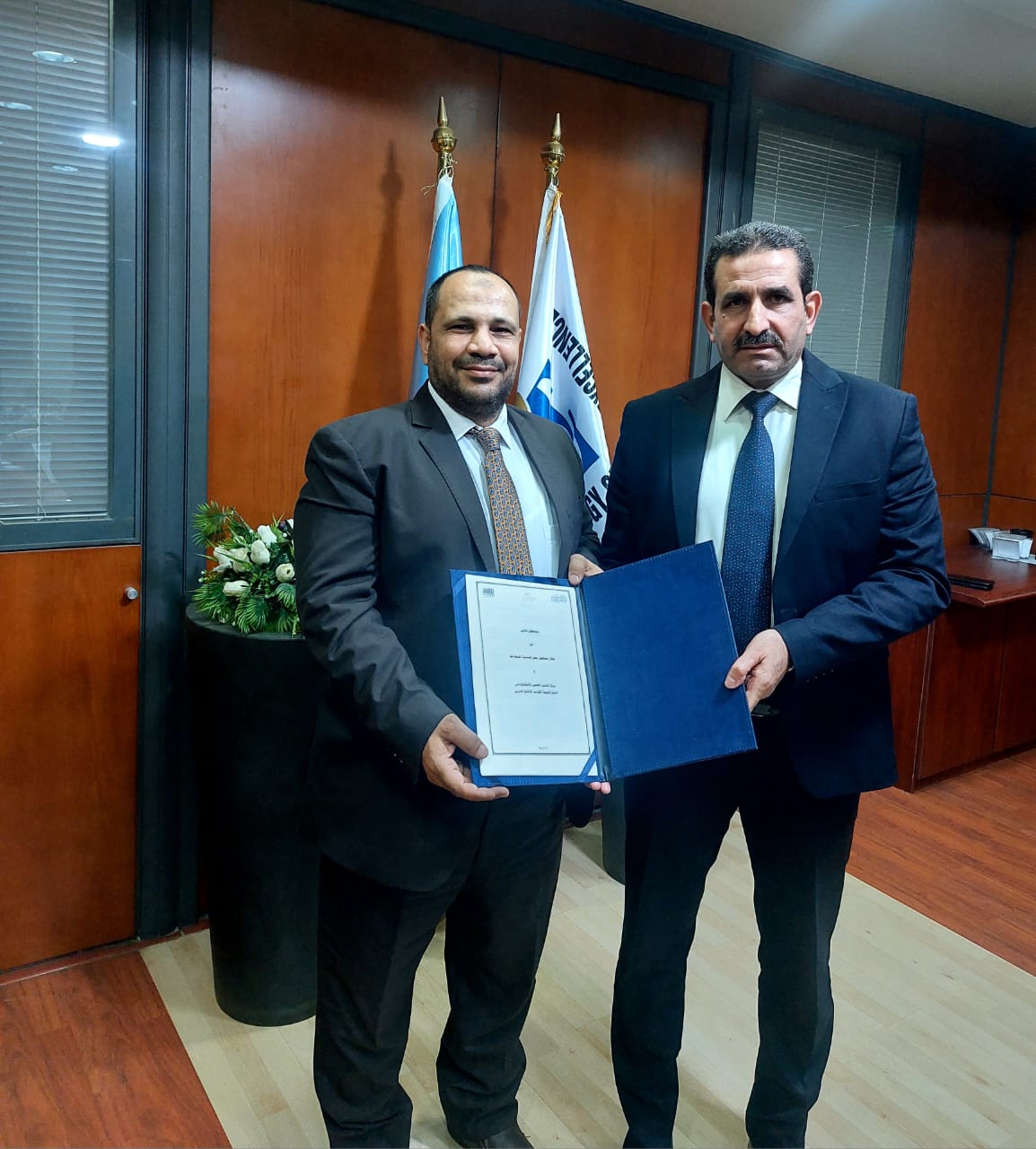 توقيع بروتوكول تعاون بين مركز التميز العلمي والتكنولوجي بالإنتاج الحربي وجهاز مستقبل مصر للتنمية المستدامة توقيع بروتوكول تعاون بين مركز التميز العلمي والتكنولوجي بالإنتاج الحربي وجهاز مستقبل مصر للتنمية المستدامة