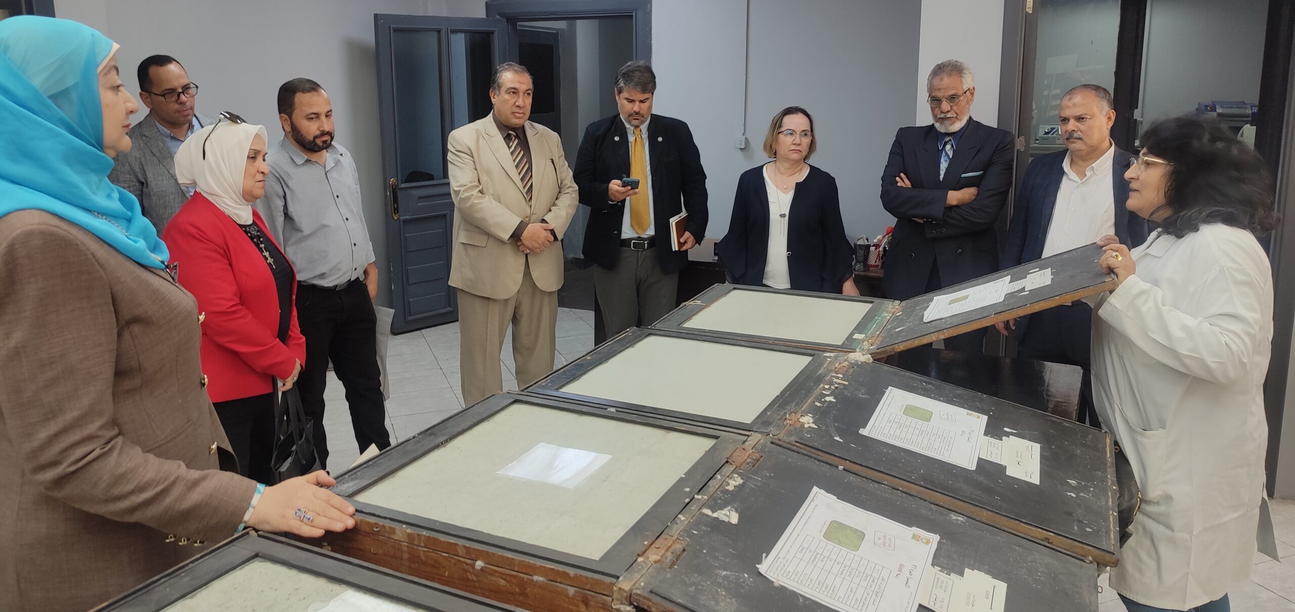 خبراء من “فاو” و”IAEA” يشيدون بتطور معامل معهد بحوث القطن ويبحثون فرص الشراكة العلمية