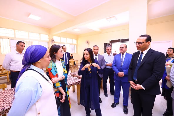 وزيرة التضامن الاجتماعي تتفقد تجديدات مؤسسة الفتيات بالعجوزة بالتعاون مع ” حياة كريمة”