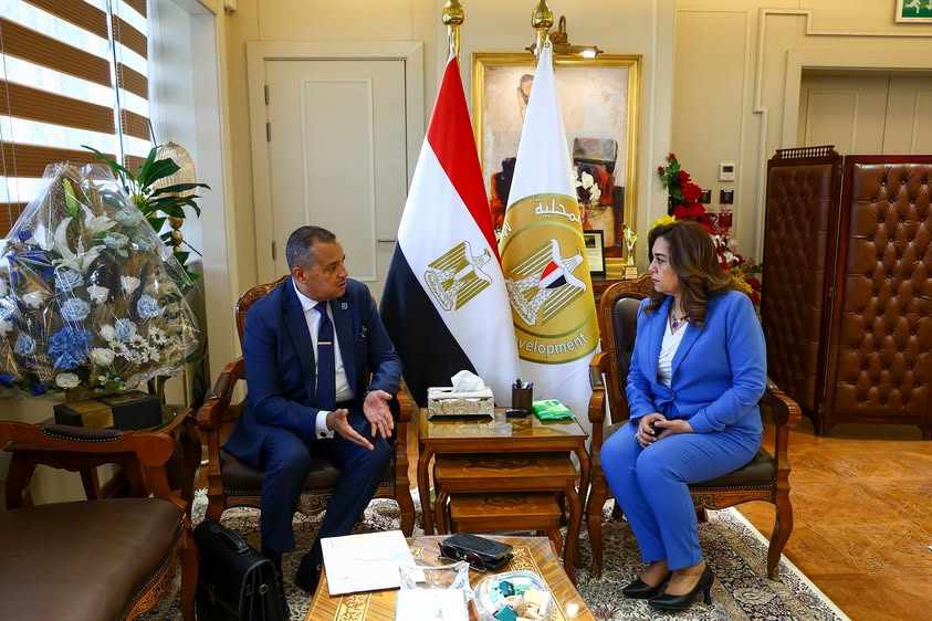 وزيرة التنمية المحلية تستقبل محافظ جنوب سيناء لمتابعة مشروعات الخطة الاستثمارية