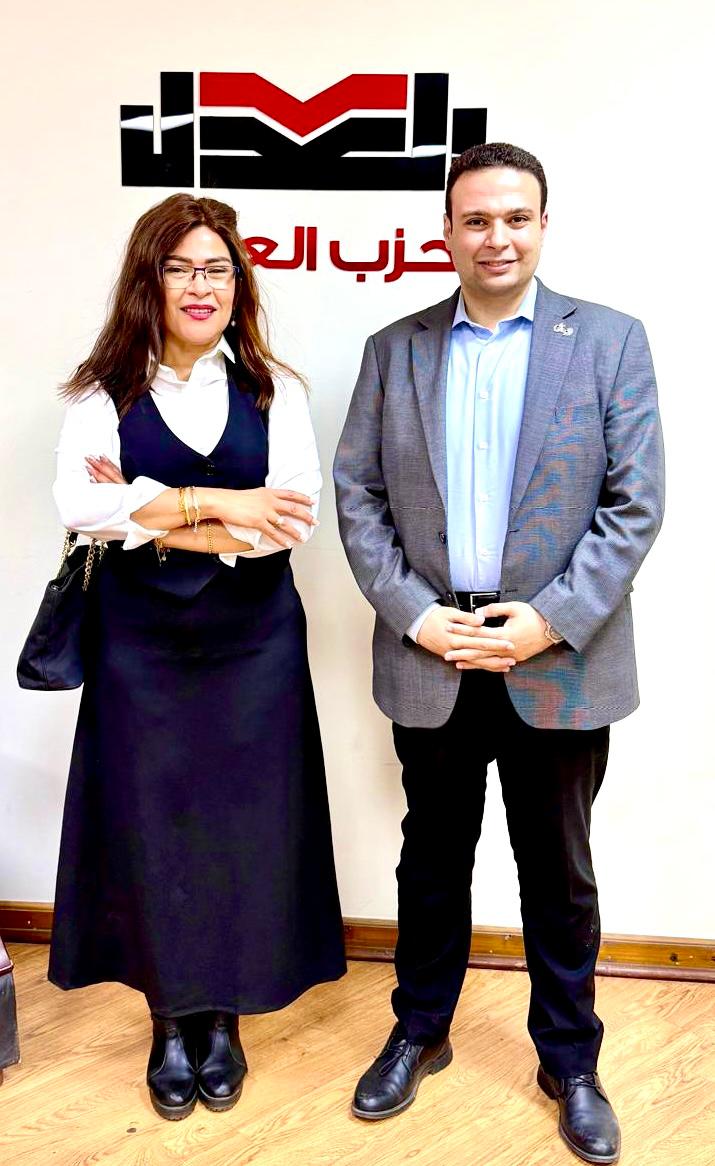 الكاتبة فاطمة ناعوت تنضم إلى الهيئة العليا لحزب العدل الكاتبة فاطمة ناعوت تنضم إلى الهيئة العليا لحزب العدل