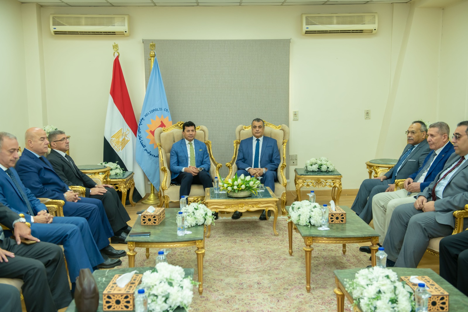 وزيرا “الإنتاج الحربي” و”الشباب والرياضة” يتابعان مستجدات التعاون المشترك وزيرا “الإنتاج الحربي” و”الشباب والرياضة” يتابعان مستجدات التعاون المشترك