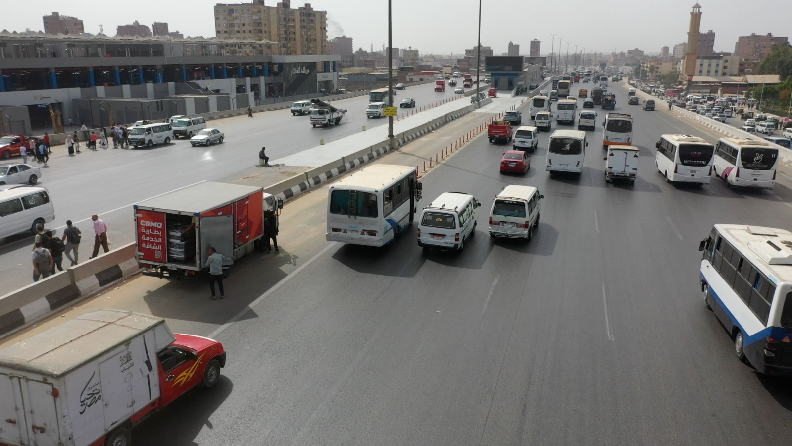 تعاون بين النقل والإدارة العامة للمرور لإقرار وتفعيل مخالفة مرورية رادعة للمركبات