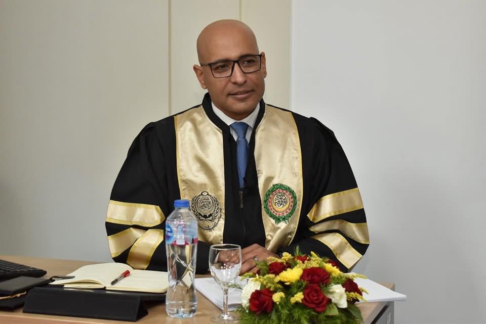 نائب التنسيقية يحصل علي درجة الدكتوراه المهنية في إدارة الأعمال من الأكاديمية العربية للعلوم والتكنولوجيا والنقل البحري نائب التنسيقية يحصل علي درجة الدكتوراه المهنية في إدارة الأعمال من الأكاديمية العربية للعلوم والتكنولوجيا والنقل البحري