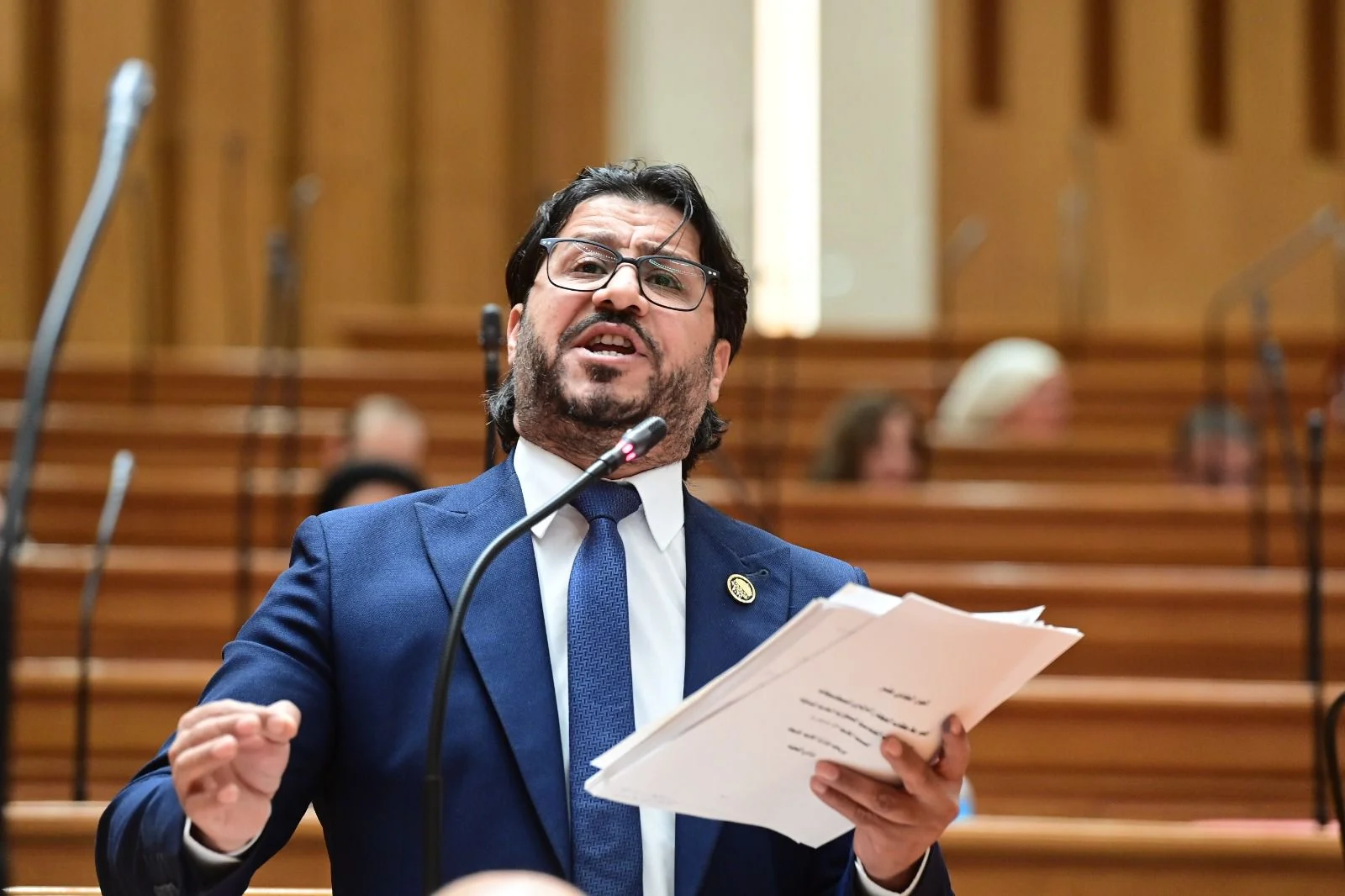 النائب أحمد بلال يرفض الموازنة العامة: «مصر تحتاج إلى موازنة للبناء لا لسداد الديون» النائب أحمد بلال يرفض الموازنة العامة: «مصر تحتاج إلى موازنة للبناء لا لسداد الديون»