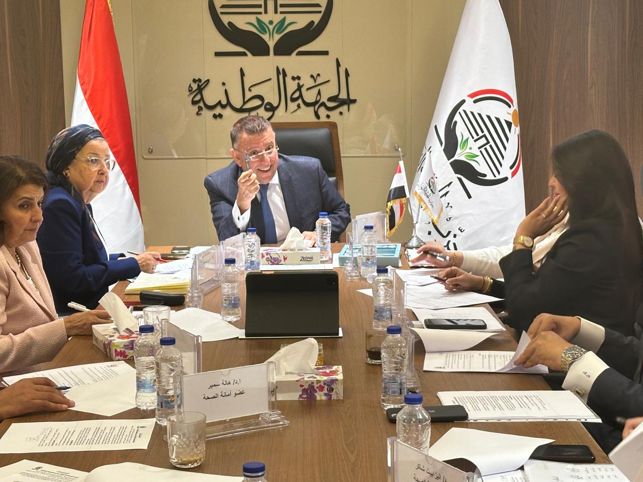 “الصحة والسكان” بحزب الجبهة الوطنية تعقد اجتماعها الثاني لوضع رؤية شاملة لتطوير القطاع الصحي