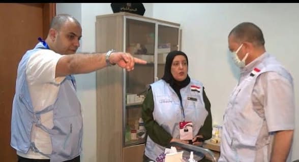 “الصحة: بعثة الحج الطبية تواصل عملها بالأراضي المقدسة لحين عودة جميع الحجاج “الصحة: بعثة الحج الطبية تواصل عملها بالأراضي المقدسة لحين عودة جميع الحجاج